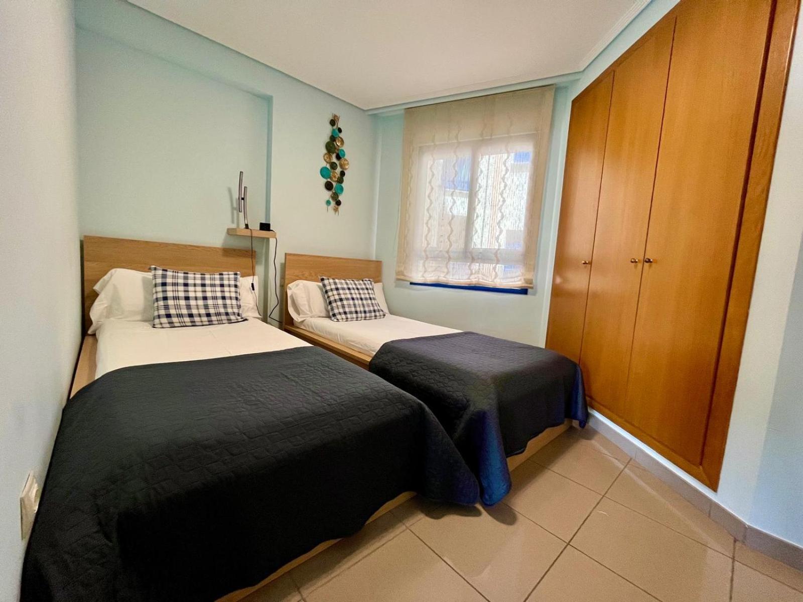 Blue Beach Apartment+Oceanview+Private Parking Valencia Ngoại thất bức ảnh