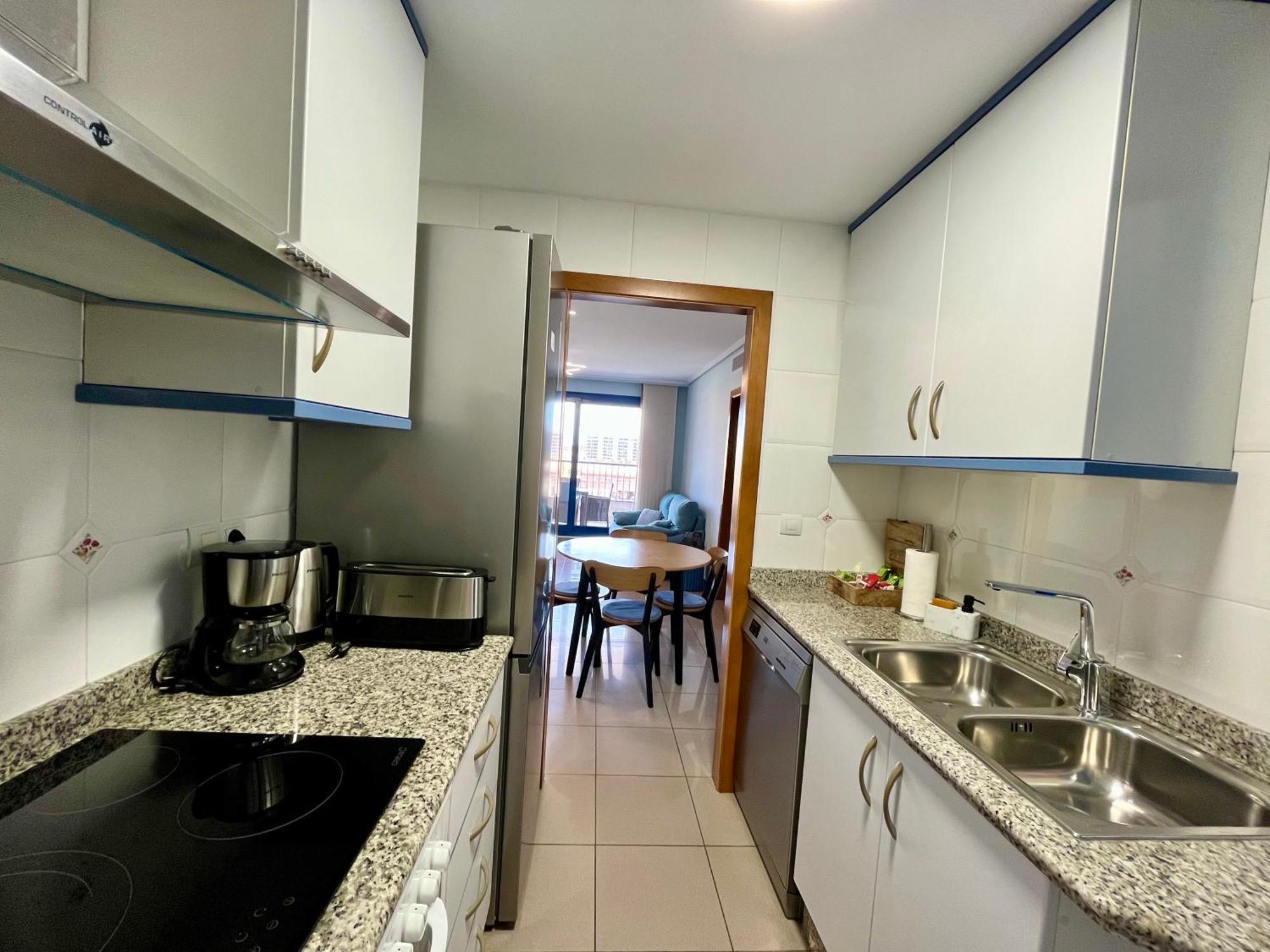 Blue Beach Apartment+Oceanview+Private Parking Valencia Ngoại thất bức ảnh